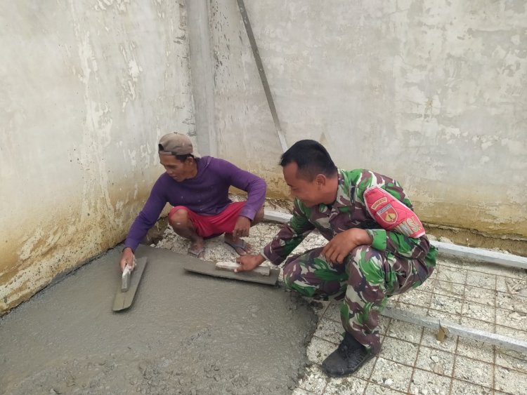 Lantai Dicor Harapan Mulai Menguat di KDKMP Kalimandi